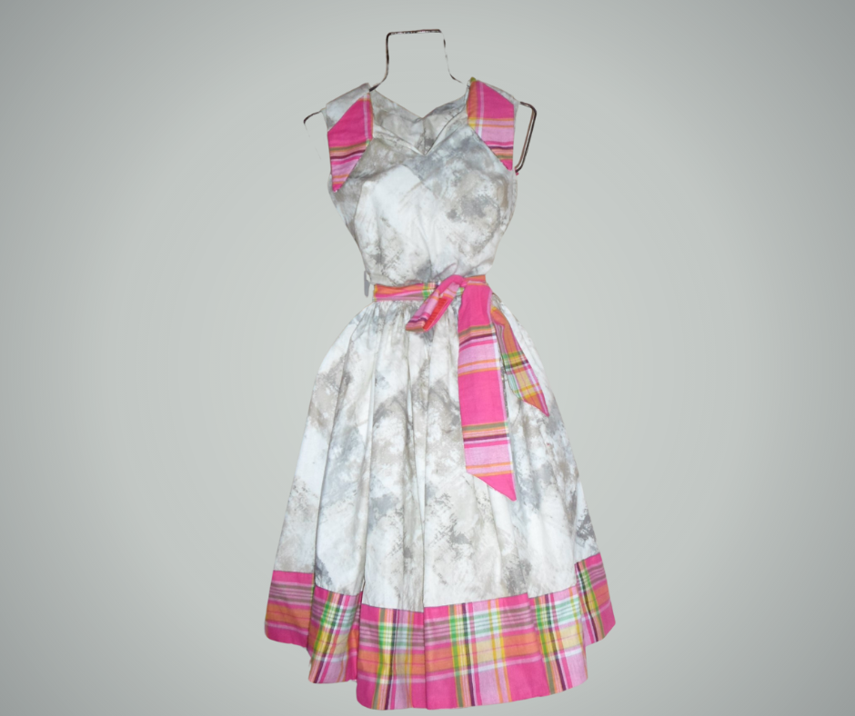 Robe créole froncée de Vee